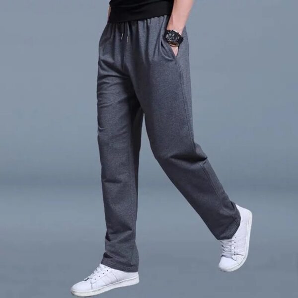 2024 Korean-Style Sweatpants for Men – Loose-Fit Sport & Jogging Pants