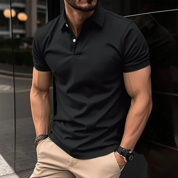 Best-Selling Men's Short-Sleeved Polo Shirt