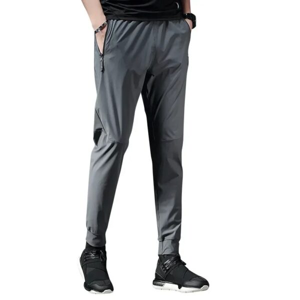 Men’s Summer Quick-Dry Sports Running Pants – Breathable Gym Training Joggers