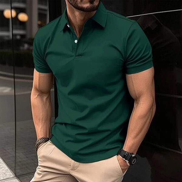 Best-Selling Men's Short-Sleeved Polo Shirt - Image 2