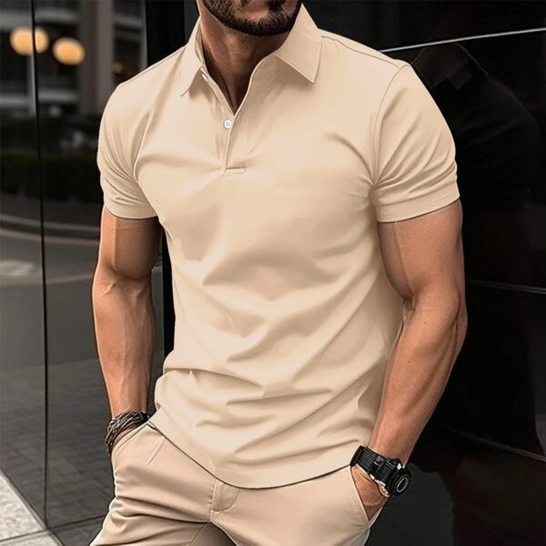 Best-Selling Men's Short-Sleeved Polo Shirt - Image 3