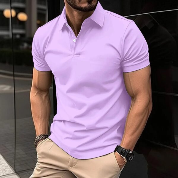 Best-Selling Men's Short-Sleeved Polo Shirt - Image 4