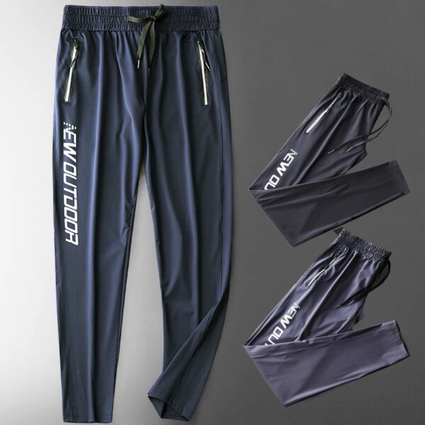 Men's Training Sweatpants – Summer Ice Silk Quick-Dry Sport Pants - Image 7